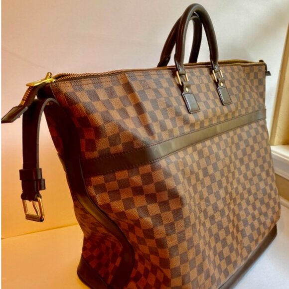 Authentic LOUIS VUITTON Damier Grimaud 45 Travel Bag #10 Rise-on - Picture 2 of 12